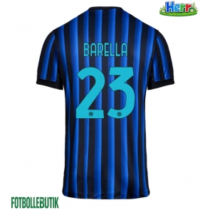 Inter Milan Nicolo Barella #23 Hemmatröja 2025-26 Kortärmad